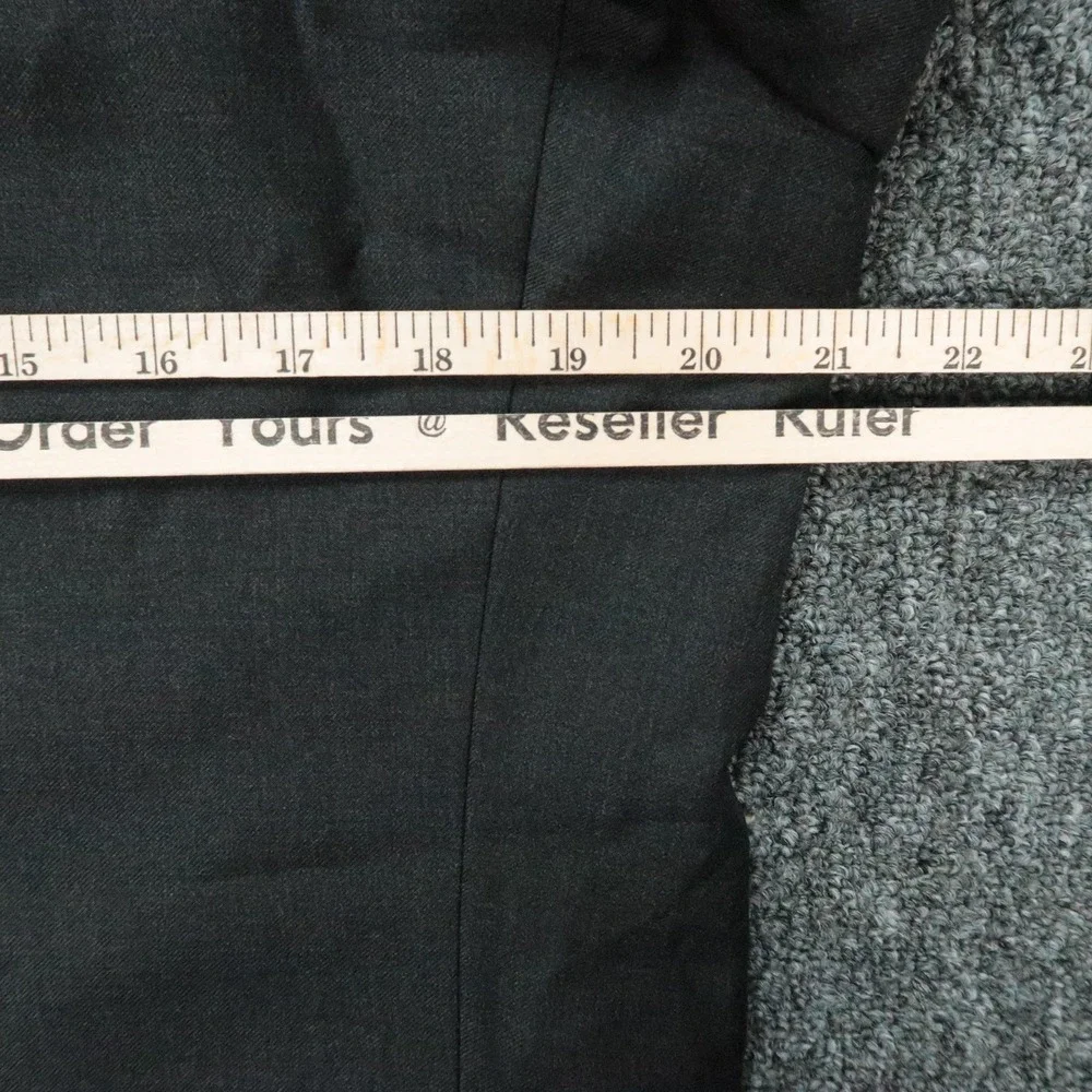 Ermenegildo Zegna Blazer Mens 42R Gray Wool Fit Rom Lined Sport Coat